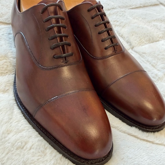 NEW! $1,250 Church’s Burnished Antiqued Brown Cap-toe Oxford Dress Shoes 11.5 main image 10